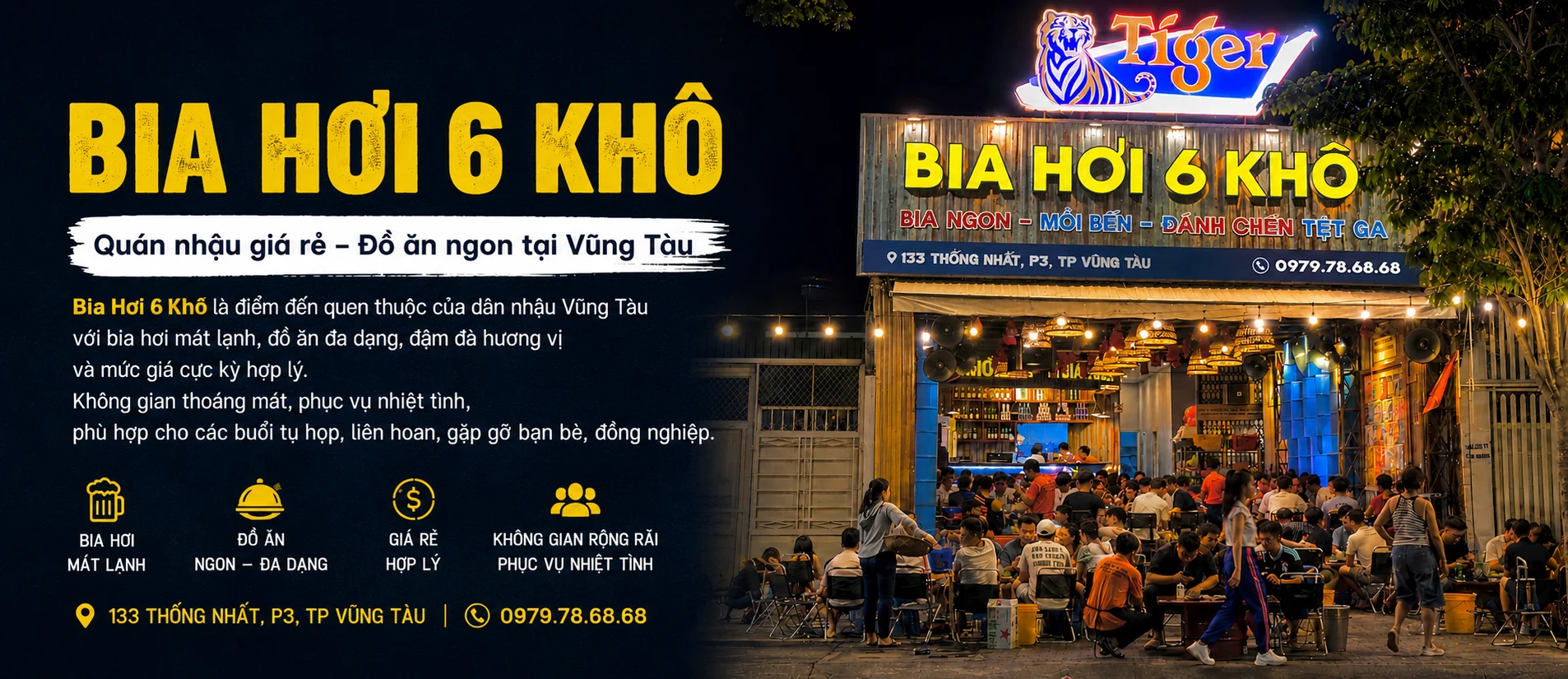 Bia Hơi Khô 6: Mồi ngon bén mồi, cạn ly thôi!