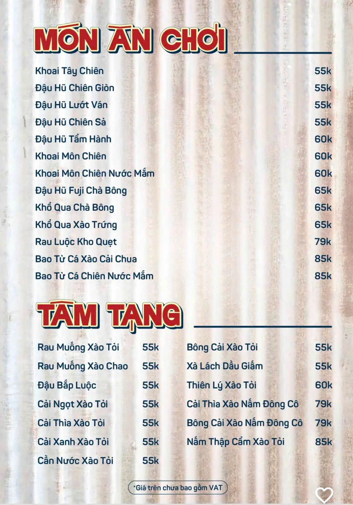 Món Ăn Chơi
